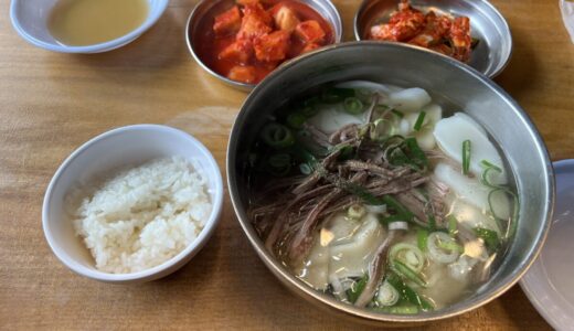 韓国で餃子(マンドゥ)を食べるならこの店１択！オススメ店「オンチョンゴル」ご紹介！