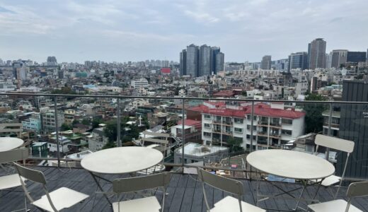 梨泰院(イテウォン)にある絶景カフェ！「アーバンクリフ」ご紹介！